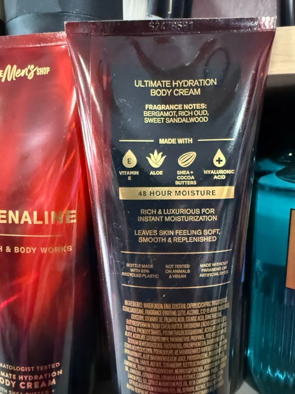 3 Bath & Body Works Adrenaline Body Cream — Red